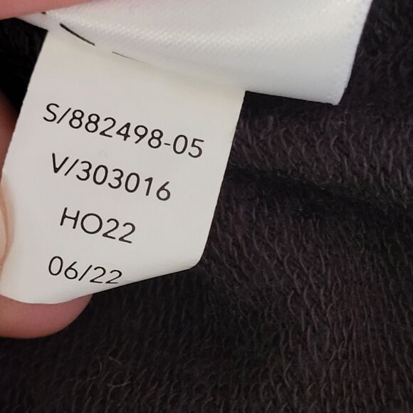 ATHLETA Pranayama Restore Wrap Size Large Black Open Front Cardigan Athleisure - Picture 4 of 9